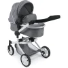 BAYER CHIC 2000 Kombi-Puppenwagen MIKA Jeans Grey 7