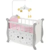 BAYER CHIC 2000 Puppenbett Mit Mobile Stars Grau 5