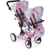 BAYER CHIC 2000 Puppenwagen Linus Duo Flowers 5