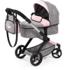 Bayer Design Kombi-Puppenwagen Xeo Grau/Rosa 5