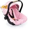 Bayer Design Puppen-Autositz Mit Dach, Rosa/gold 5