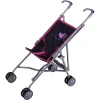 Knorr Toys® Puppenbuggy Sim – Flying Hearts Blue/pink 7