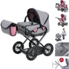 Knorr Toys® Puppenwagen Ruby – “jeans Grey” Grau 7