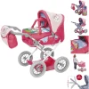 Knorr Toys® Puppenwagen Ruby NICI “Theodor & Friends” Rosa 7