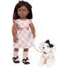 Our Generation Puppe Candice 46cm Mit Welpe Chic 1 5