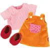 Sigikid® Kleiderset Quendy, Rosa-orange 5